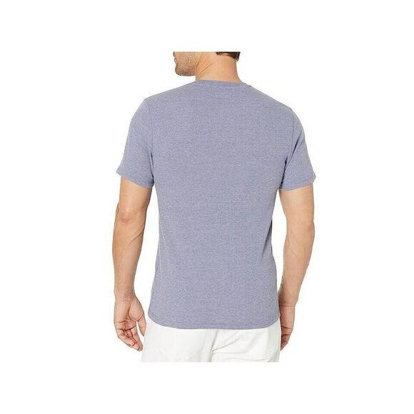 Polo Ralph Lauren PWSB3F Men's Sz XL Blue Waffle Knit Crew Neck S/S Lounge Shirt - Picture 8 of 8